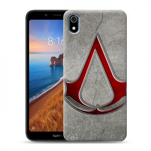 Дизайнерский силиконовый чехол для Xiaomi RedMi 7A Assassins Creed