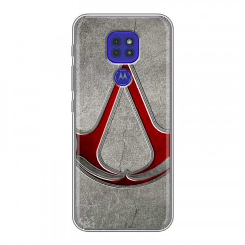 Дизайнерский силиконовый чехол для Motorola Moto G9 Play Assassins Creed