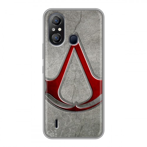 Дизайнерский пластиковый чехол для Itel A49 Assassins Creed