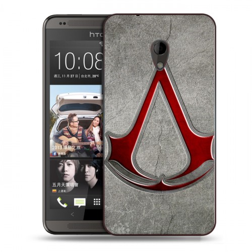 Дизайнерский пластиковый чехол для HTC Desire 700 Assassins Creed