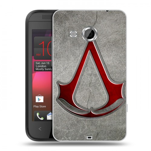 Дизайнерский пластиковый чехол для HTC Desire 200 Assassins Creed