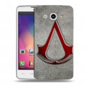 Дизайнерский пластиковый чехол для LG L60 Assassins Creed