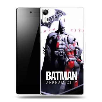 Дизайнерский силиконовый чехол для Lenovo Vibe Shot Batman игра (на заказ)