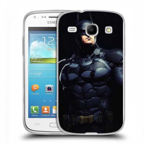 Дизайнерский силиконовый чехол для Samsung Galaxy Core Batman игра
