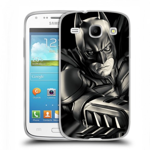 Дизайнерский силиконовый чехол для Samsung Galaxy Core Batman игра