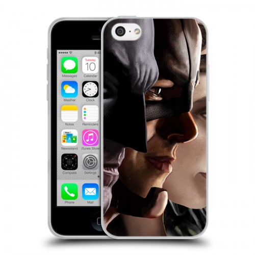 Дизайнерский пластиковый чехол для Iphone 5c Batman игра