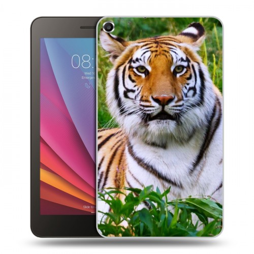 Дизайнерский силиконовый чехол для Huawei MediaPad T1 7.0 Тигры