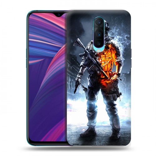 Дизайнерский пластиковый чехол для OPPO RX17 Pro Battlefield