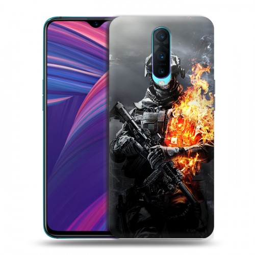 Дизайнерский пластиковый чехол для OPPO RX17 Pro Battlefield