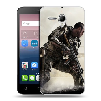 Дизайнерский силиконовый чехол для Alcatel One Touch POP 3 5.5 Call of duty (на заказ)