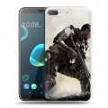 Дизайнерский пластиковый чехол для HTC Desire 12 Plus Call of duty