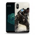 Дизайнерский силиконовый чехол для Xiaomi Mi A2 Call of duty