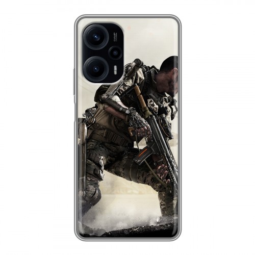 Дизайнерский силиконовый чехол для XIaomi Poco F5 Call of duty