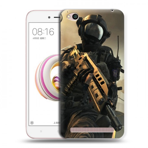 Дизайнерский пластиковый чехол для Xiaomi RedMi 5A Call of duty