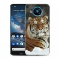 Дизайнерский силиконовый чехол для Nokia 8.3 Тигры