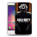 Дизайнерский пластиковый чехол для LG L60 Call of duty