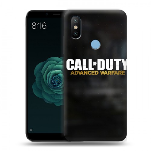 Дизайнерский силиконовый чехол для Xiaomi Mi A2 Call of duty