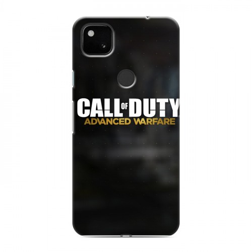 Дизайнерский пластиковый чехол для Google Pixel 4a Call of duty