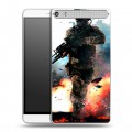 Дизайнерский пластиковый чехол для Lenovo Phab Plus Call of duty