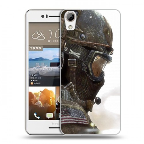Дизайнерский пластиковый чехол для HTC Desire 728 Call of duty
