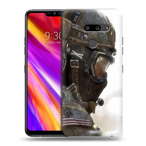 Дизайнерский пластиковый чехол для LG G8 ThinQ Call of duty