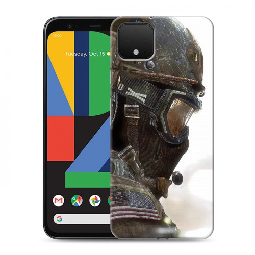 Дизайнерский пластиковый чехол для Google Pixel 4 Call of duty
