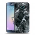 Дизайнерский пластиковый чехол для Samsung Galaxy S6 Edge Call of duty