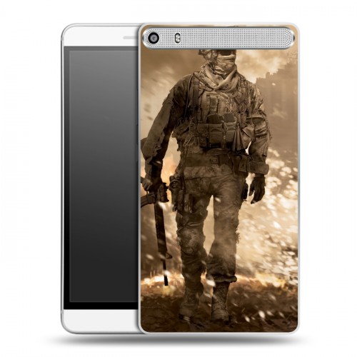 Дизайнерский пластиковый чехол для Lenovo Phab Plus Call of duty