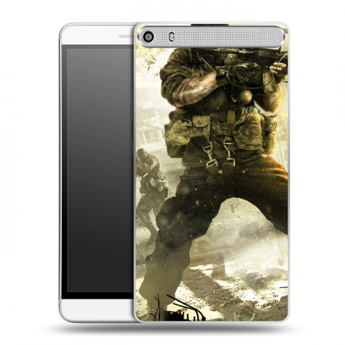 Дизайнерский пластиковый чехол для Lenovo Phab Plus Call of duty