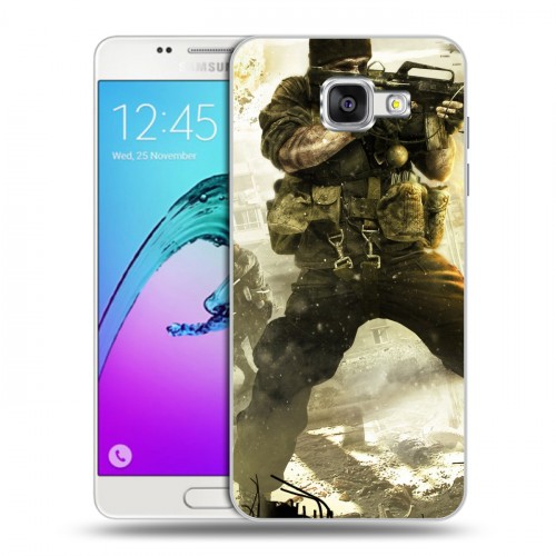 Дизайнерский силиконовый чехол для Samsung Galaxy A5 (2016) Call of duty