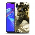 Дизайнерский силиконовый с усиленными углами чехол для ASUS ZenFone Max M2 Call of duty