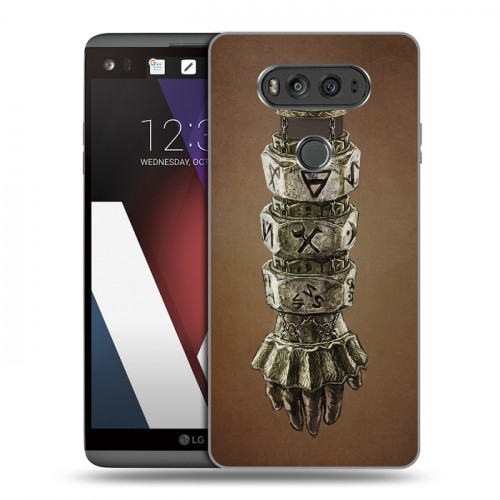 Дизайнерский пластиковый чехол для LG V20 Dark souls