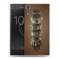 Дизайнерский пластиковый чехол для Sony Xperia XZs Dark souls