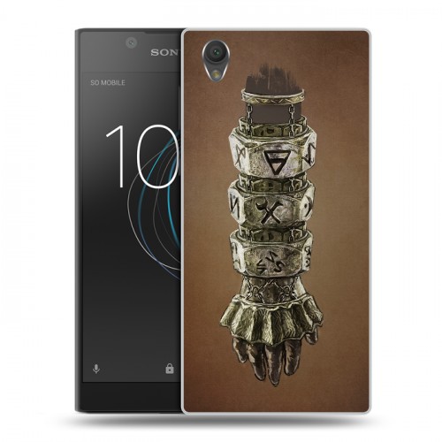 Дизайнерский пластиковый чехол для Sony Xperia L1 Dark souls