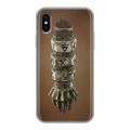 Дизайнерский силиконовый чехол для Iphone x10 Dark souls