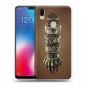 Дизайнерский пластиковый чехол для Vivo V9 Dark souls