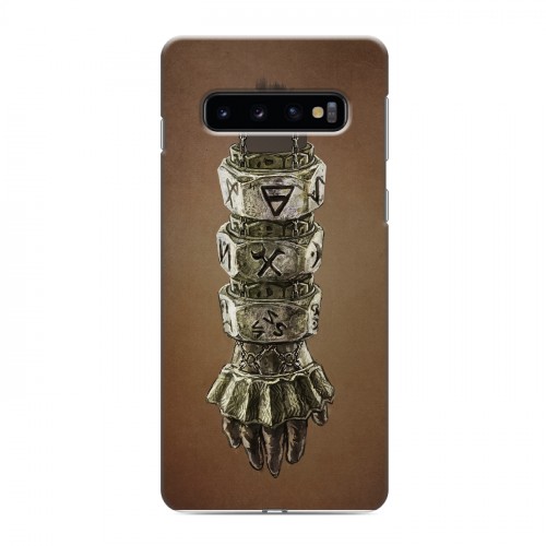 Дизайнерский силиконовый чехол для Samsung Galaxy S10 Dark souls