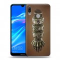 Дизайнерский пластиковый чехол для Huawei Y6 (2019) Dark souls