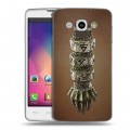 Дизайнерский пластиковый чехол для LG L60 Dark souls