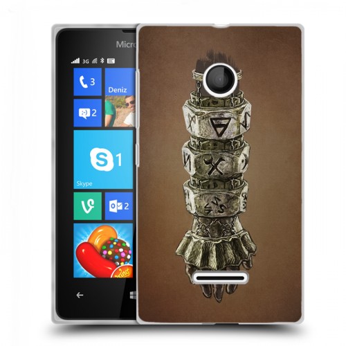 Дизайнерский пластиковый чехол для Microsoft Lumia 435 Dark souls