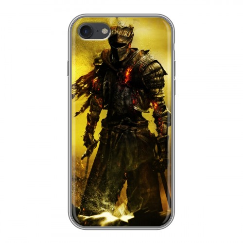 Дизайнерский силиконовый чехол для Iphone 7 Dark souls