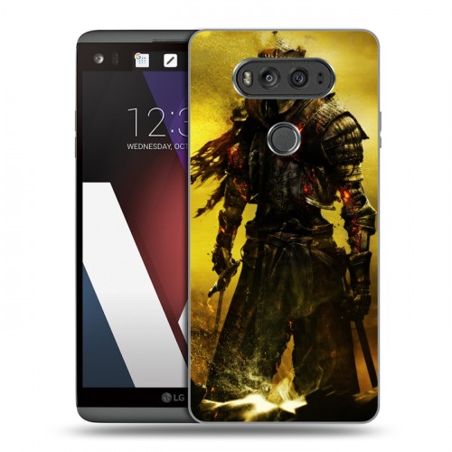 Дизайнерский пластиковый чехол для LG V20 Dark souls