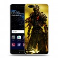 Дизайнерский пластиковый чехол для Huawei P10 Dark souls