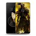 Дизайнерский пластиковый чехол для ZTE Nubia Z17 Dark souls