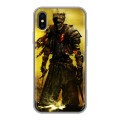 Дизайнерский силиконовый чехол для Iphone x10 Dark souls