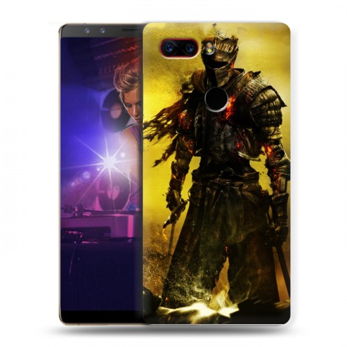 Дизайнерский пластиковый чехол для ZTE Nubia Z17S Dark souls