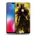 Дизайнерский пластиковый чехол для Vivo V9 Dark souls