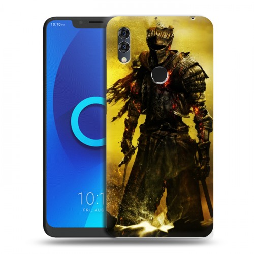 Дизайнерский силиконовый чехол для Alcatel 5V Dark souls