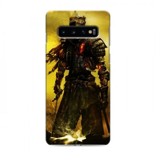 Дизайнерский силиконовый чехол для Samsung Galaxy S10 Dark souls