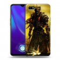 Дизайнерский силиконовый с усиленными углами чехол для OPPO A1k Dark souls